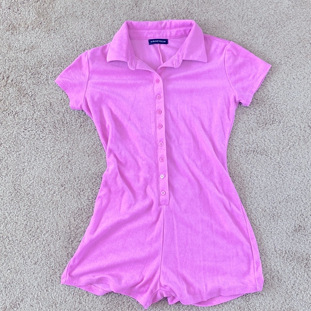 Pink romper